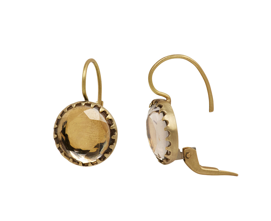 Quartz Georgette Merletto Earrings