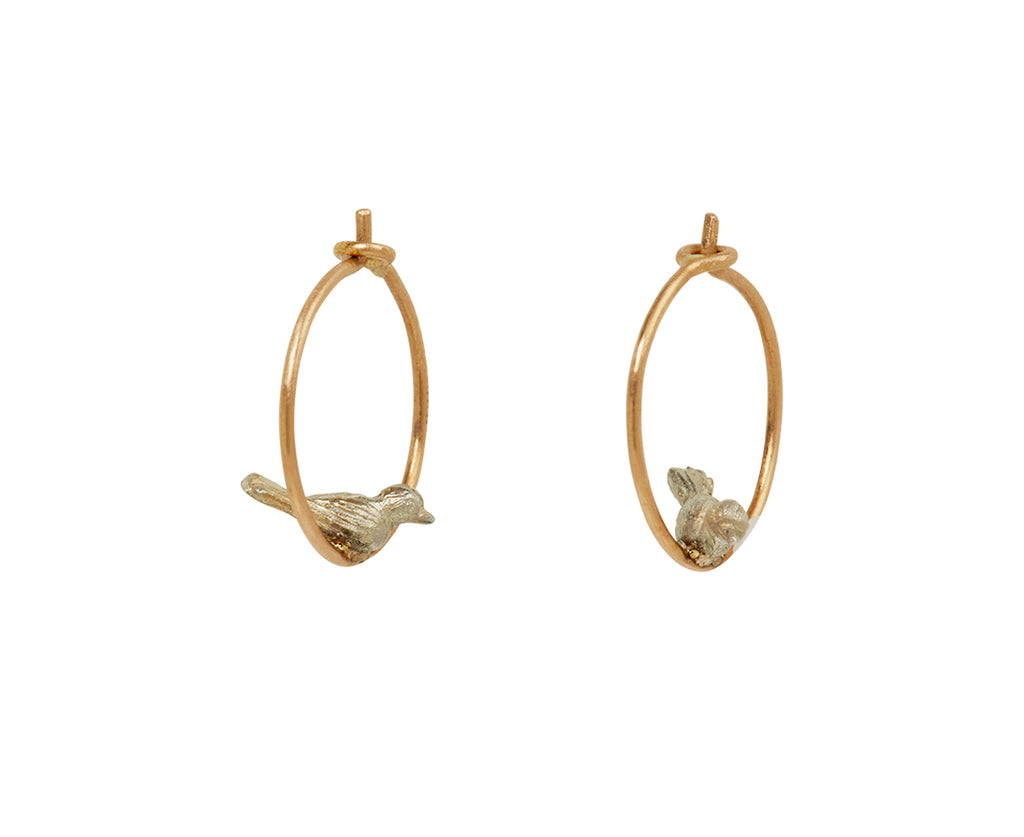 zoe uccellini er rg 18k silver - TWISTonline