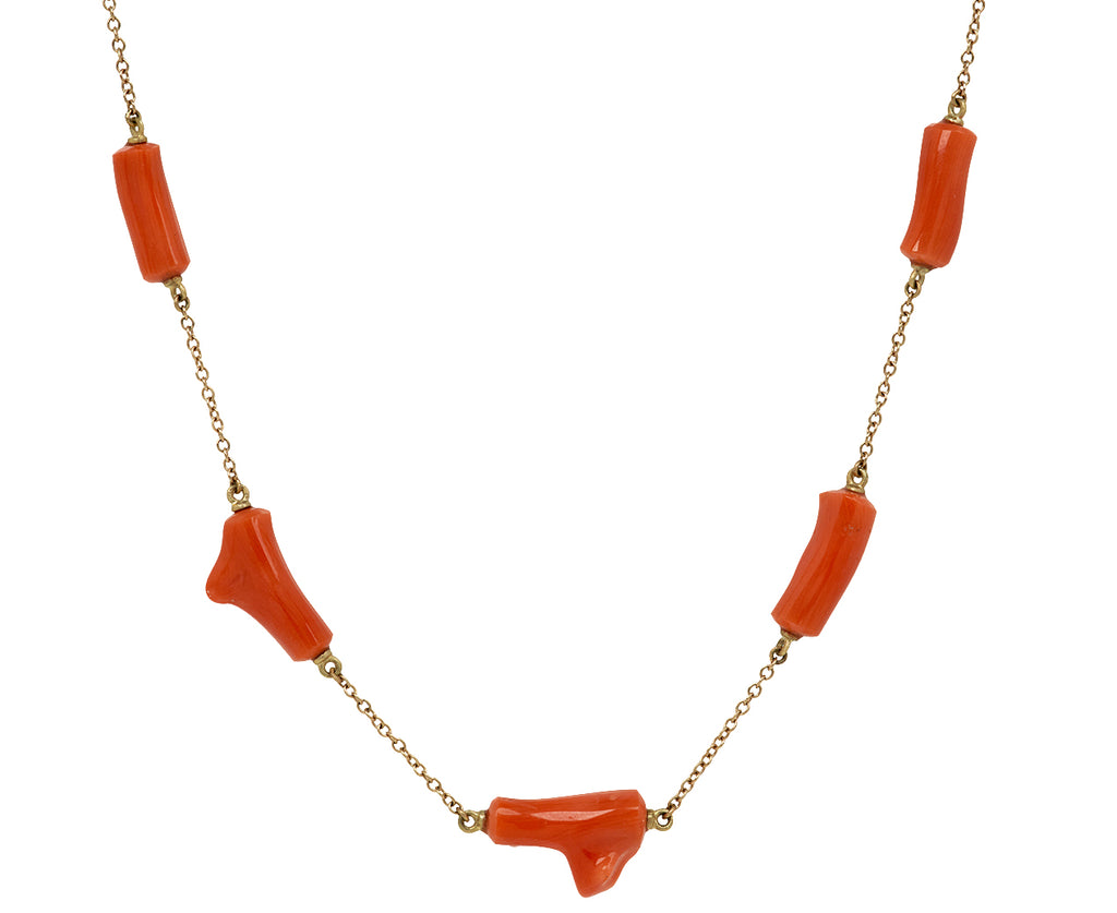 Mediterranean Coral Leah Necklace