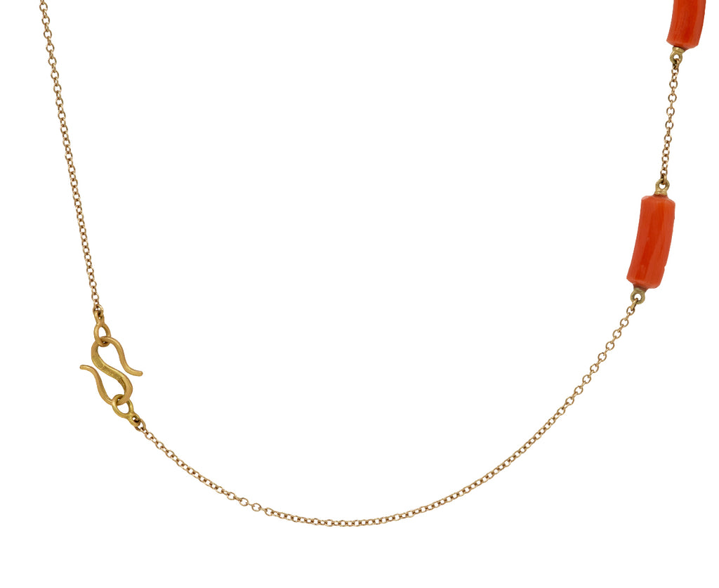 Mediterranean Coral Leah Necklace