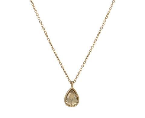 Champagne Diamond Gwyneth Pendant Necklace