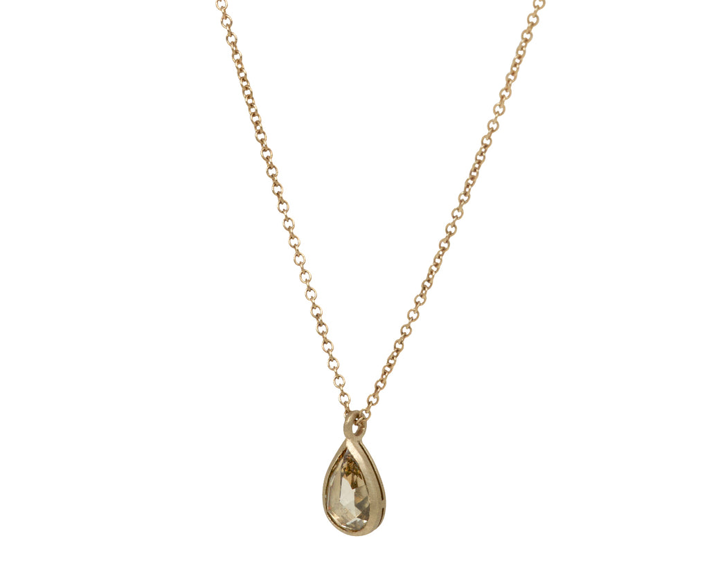 Champagne Diamond Gwyneth Pendant Necklace