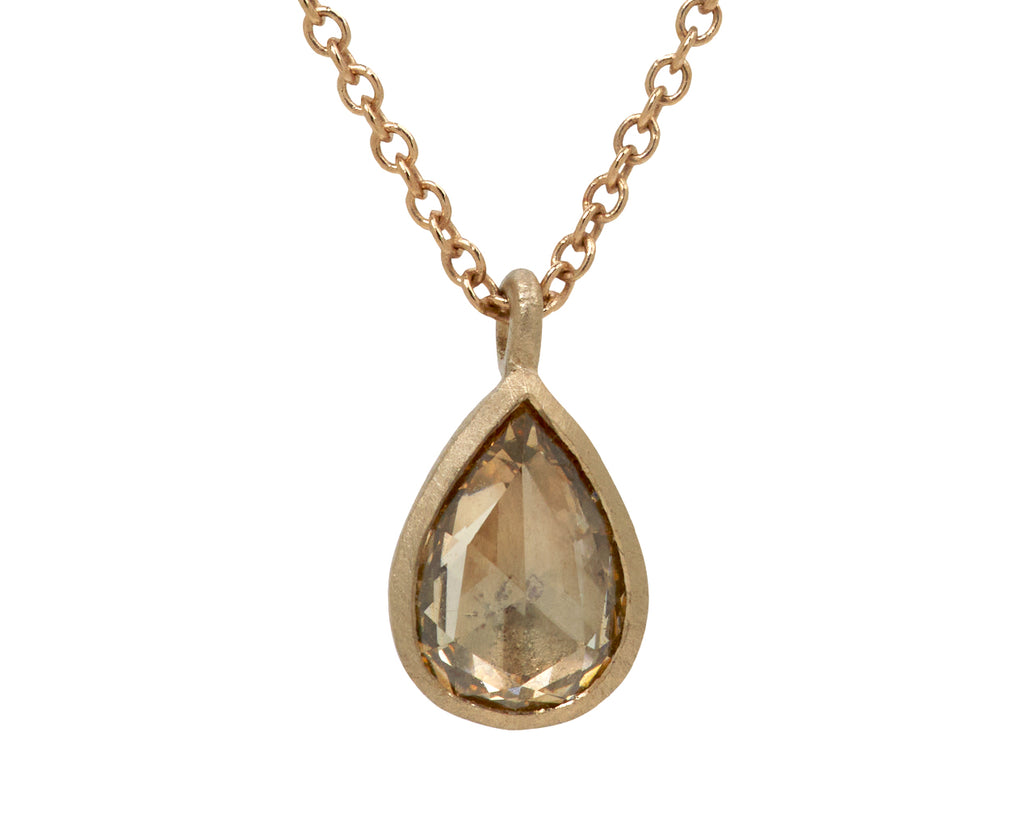 Champagne Diamond Gwyneth Pendant Necklace