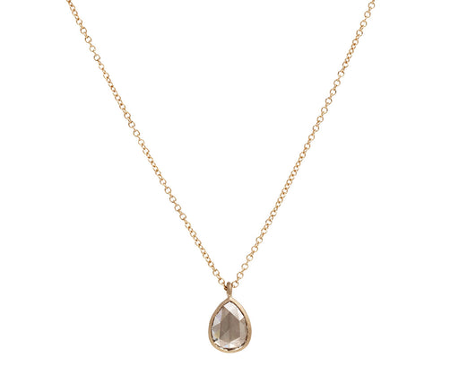 Champagne Diamond Gwyneth Pendant Necklace