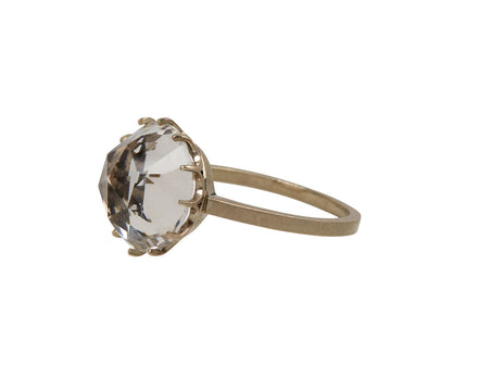 Smoky Quartz Millegriffe Ring