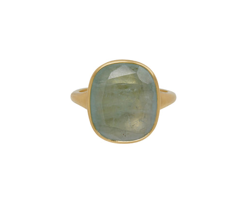 Light Blue Tourmaline Beauty Alone Ring