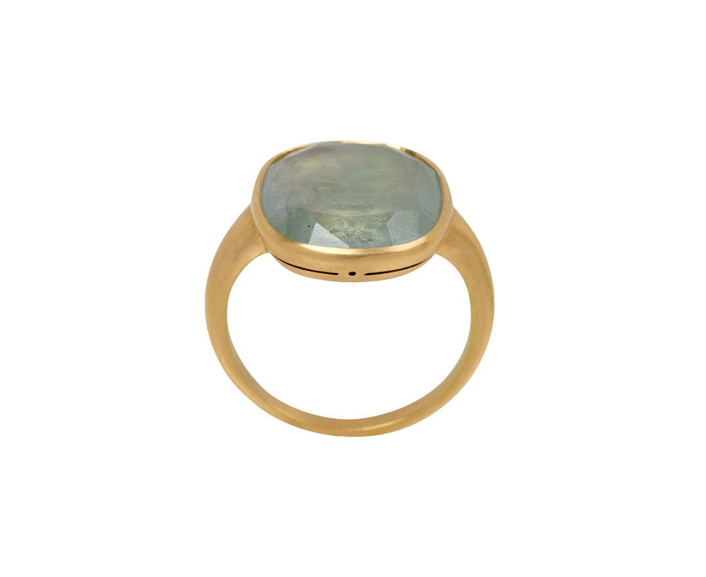 Light Blue Tourmaline Beauty Alone Ring