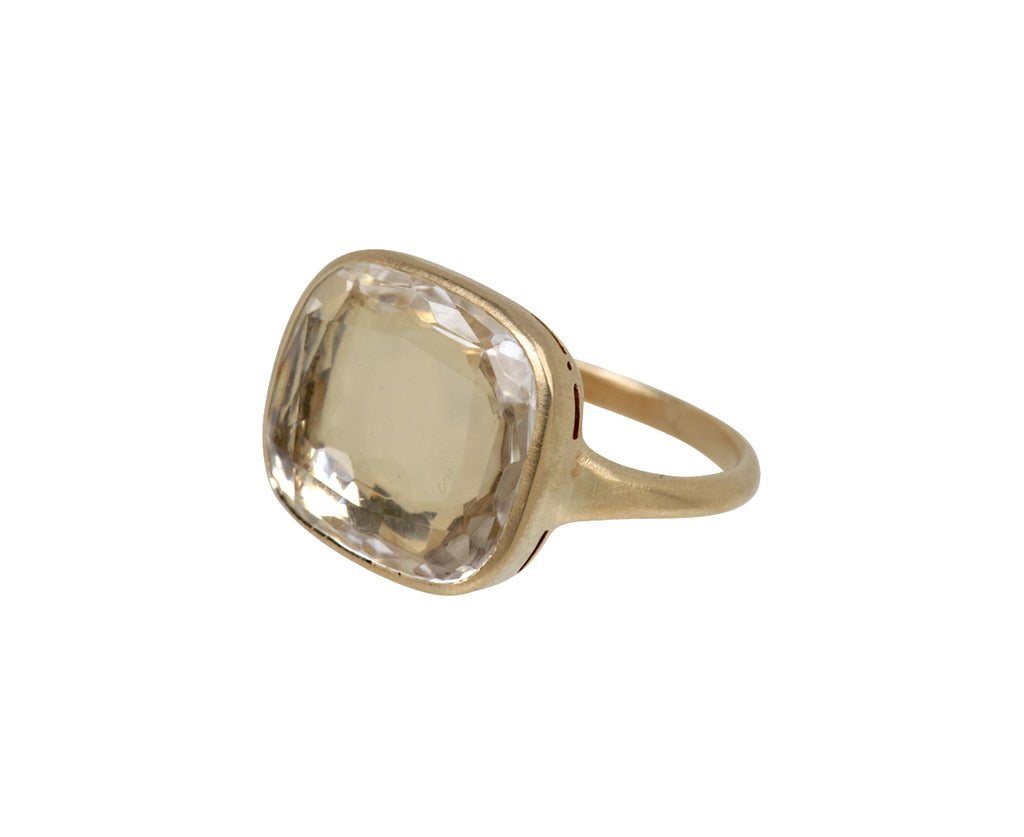 Rock Crystal Georgia May Ring