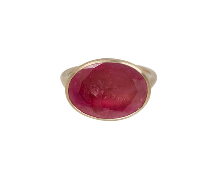 Rose Tourmaline Oblio Ring