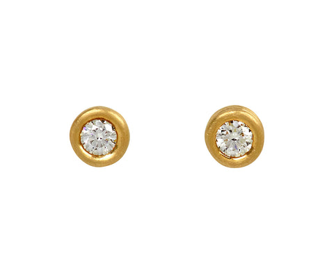 Diamond Grotto Stud Earrings