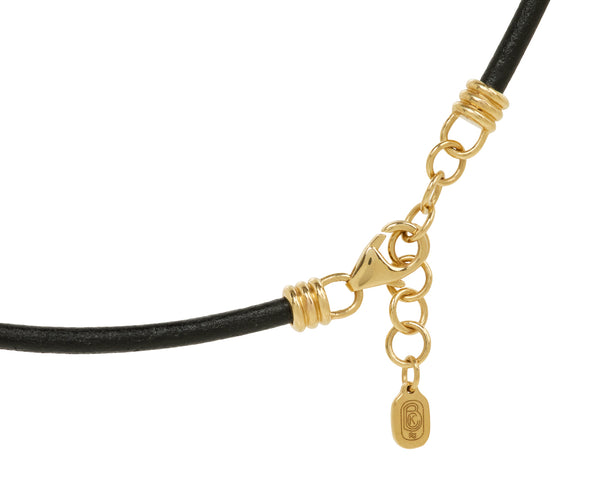 Beck Jewels Blue Topaz Ripple Choker Necklace