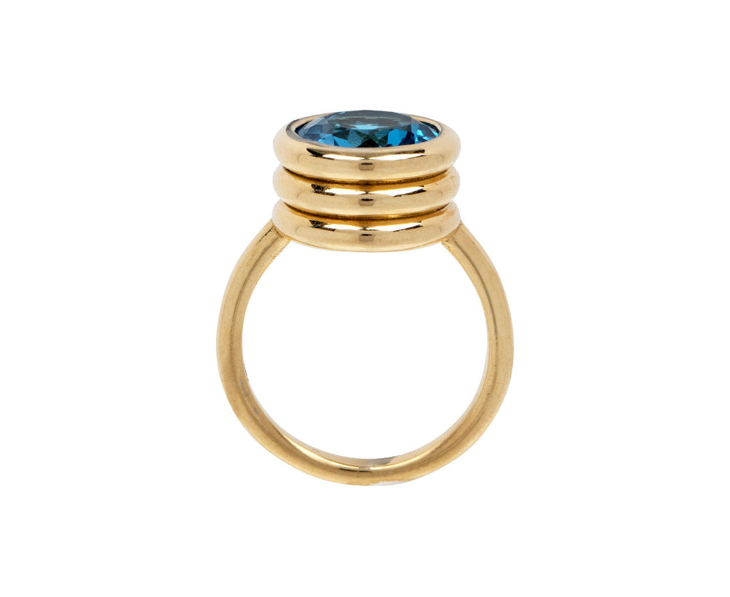Blue Topaz Grotto Ring