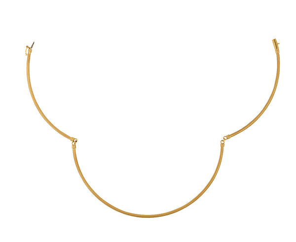 Beck Jewels Grotto Hard Collar Necklace
