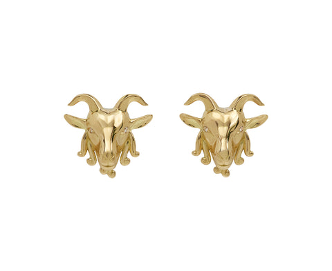 Brent Neale Capricorn Stud Earrings