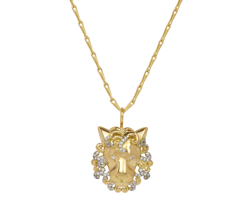 Medium Leo Pendant Necklace