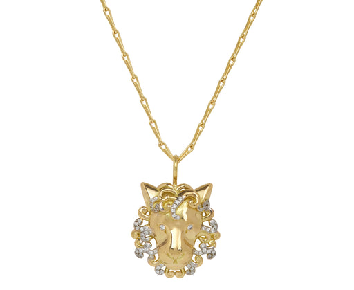 Medium Leo Pendant Necklace