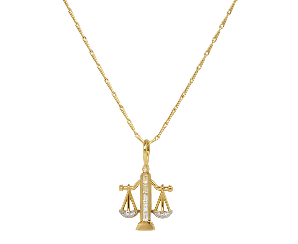 Small Libra Pendant Necklace