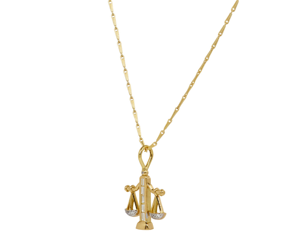 Small Libra Pendant Necklace
