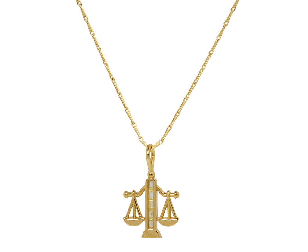 Small Libra Pendant Necklace
