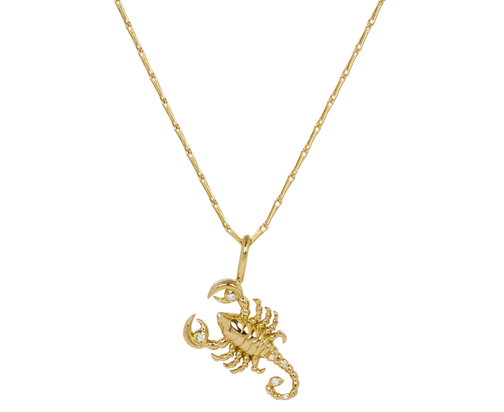 Small Scorpio Pendant Necklace