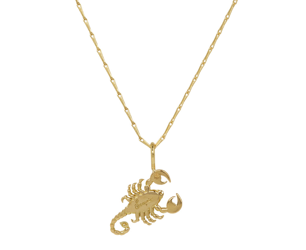 Small Scorpio Pendant Necklace