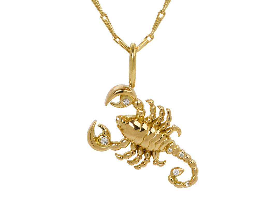 Small Scorpio Pendant Necklace