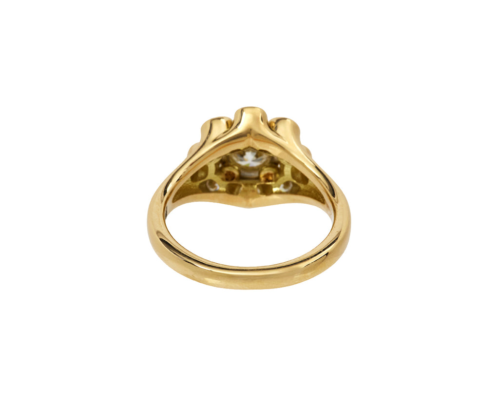Diamond Wildflower Ring