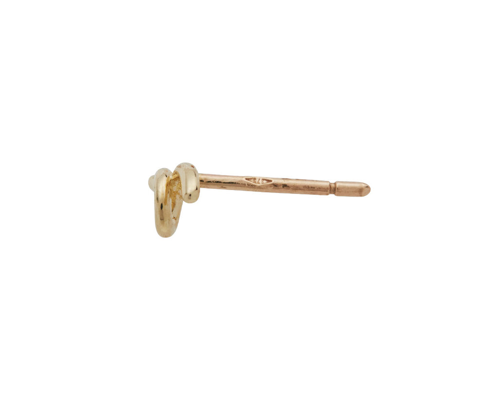 Gold Mini Loop SINGLE Stud Earring