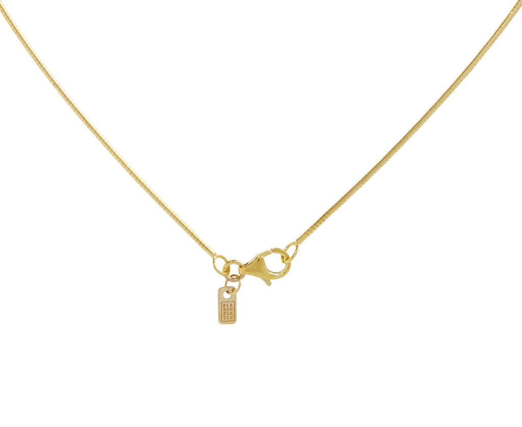 Bea Bongiasca Square Rock Crystal Pendant Necklace - Closure
