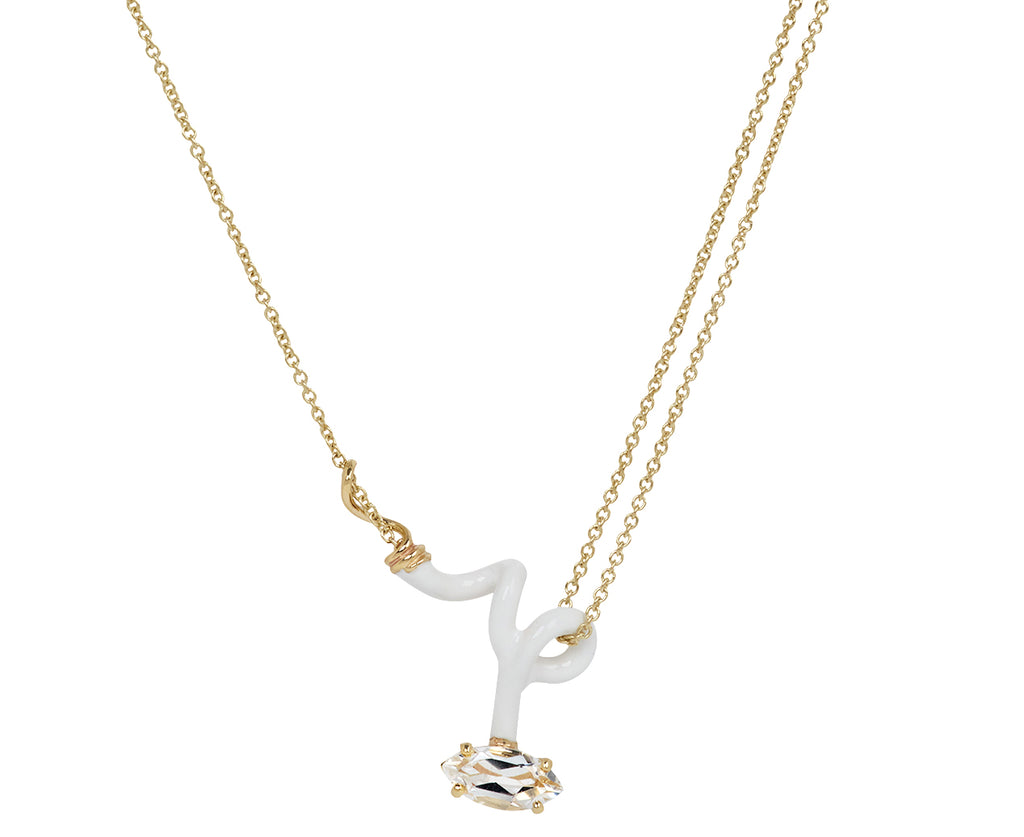 Bea Bongiasca You're So Vine Peridot Pendant Necklace