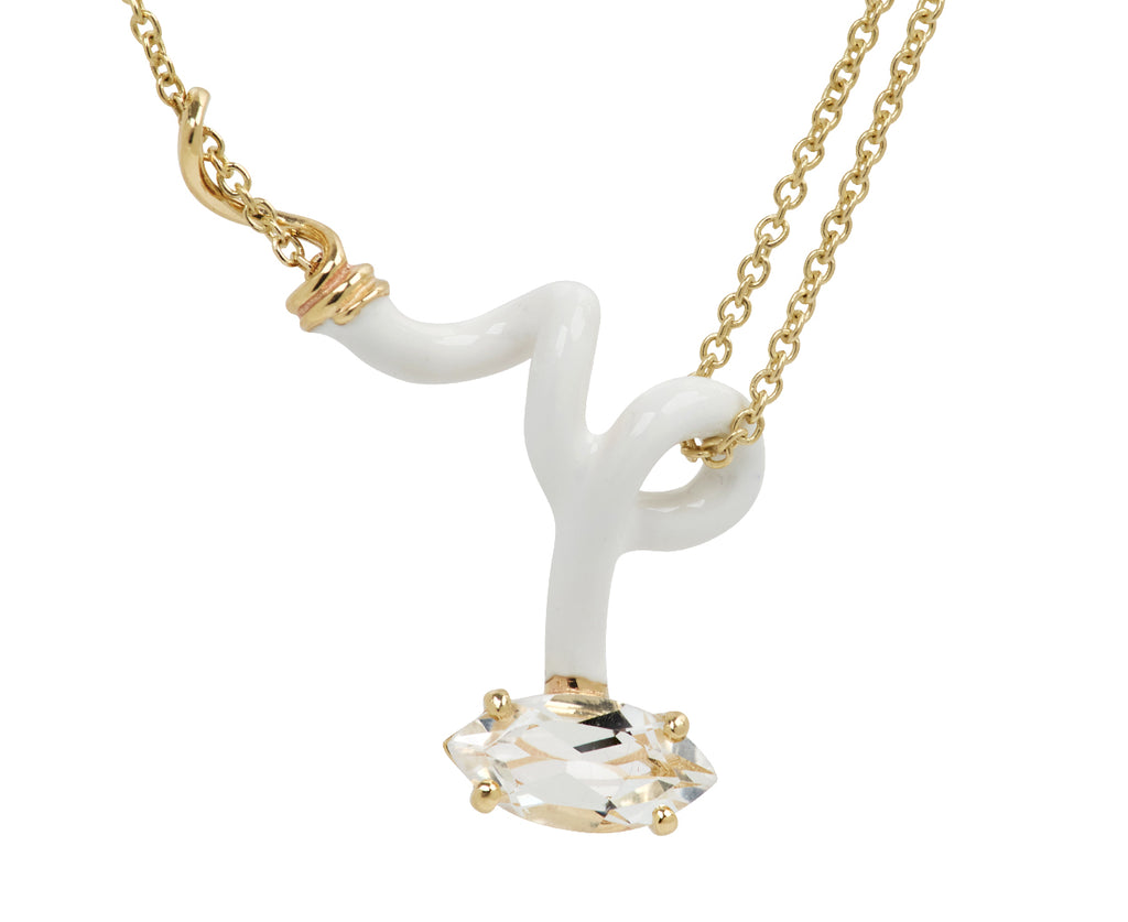 Bea Bongiasca You're So Vine Peridot Pendant Necklace - Closeup