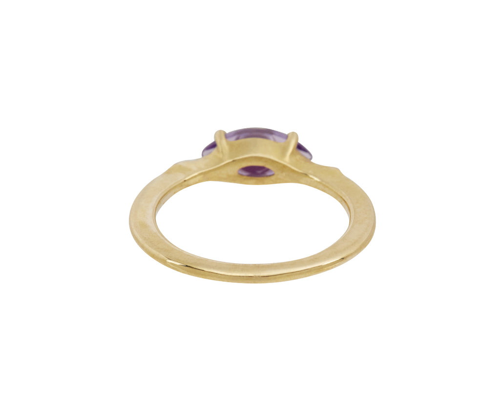 Bea Bongiasca Amethyst Big Eye Ring - Back View