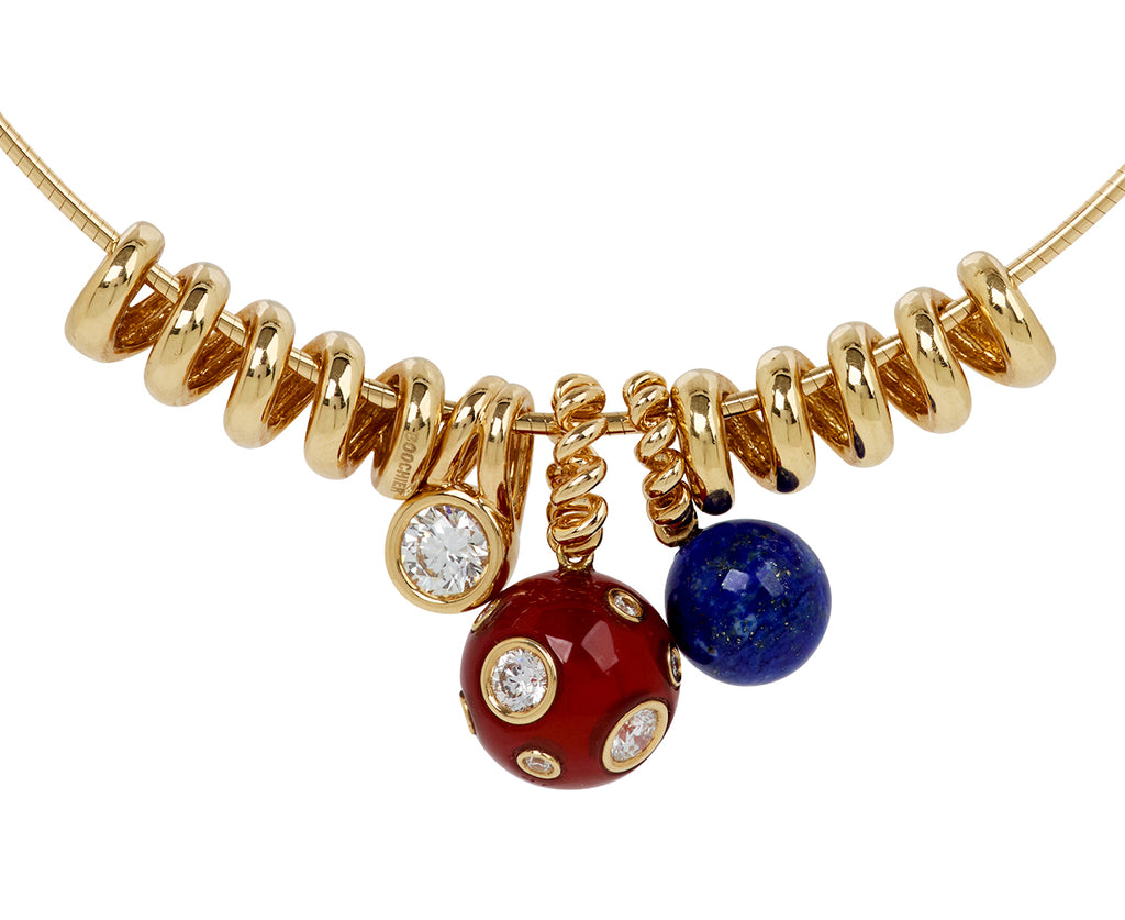 Jumbo Gold Slinkee Bumper Pendant ONLY