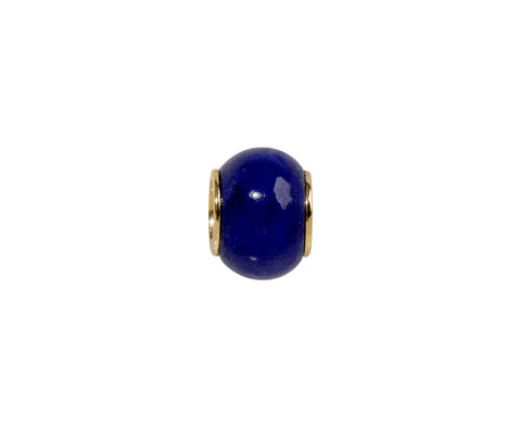 Lapis Spacer Charm Pendant ONLY