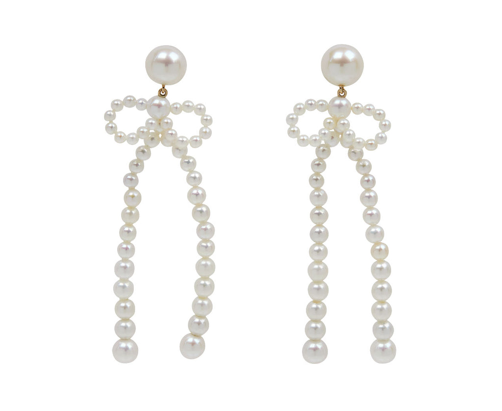 Bow Rosette Earrings