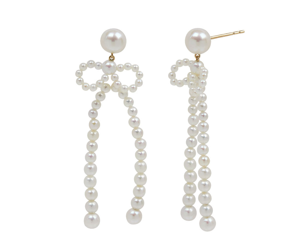 Bow Rosette Earrings