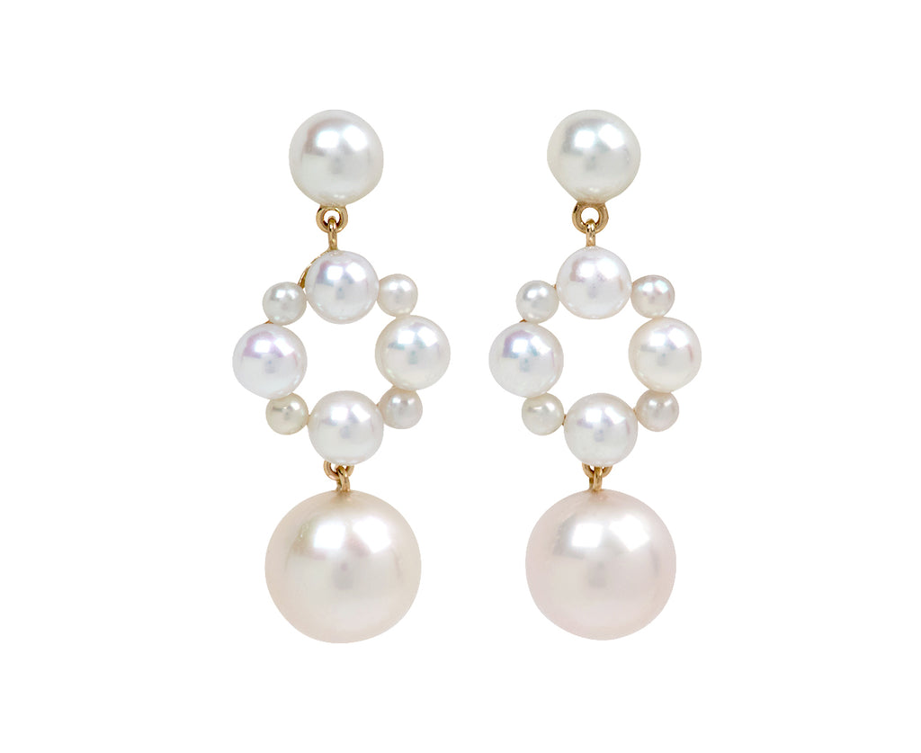 Freshwater Pearl Nebula Earrings
