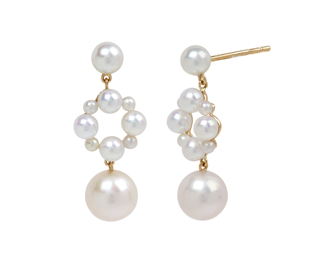 Freshwater Pearl Nebula Earrings