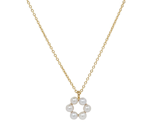 Freshwater Pearl Luna Necklace