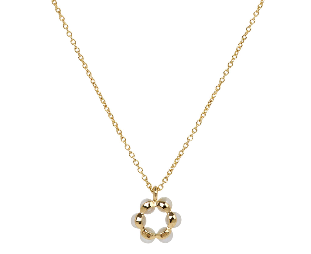 Freshwater Pearl Luna Necklace