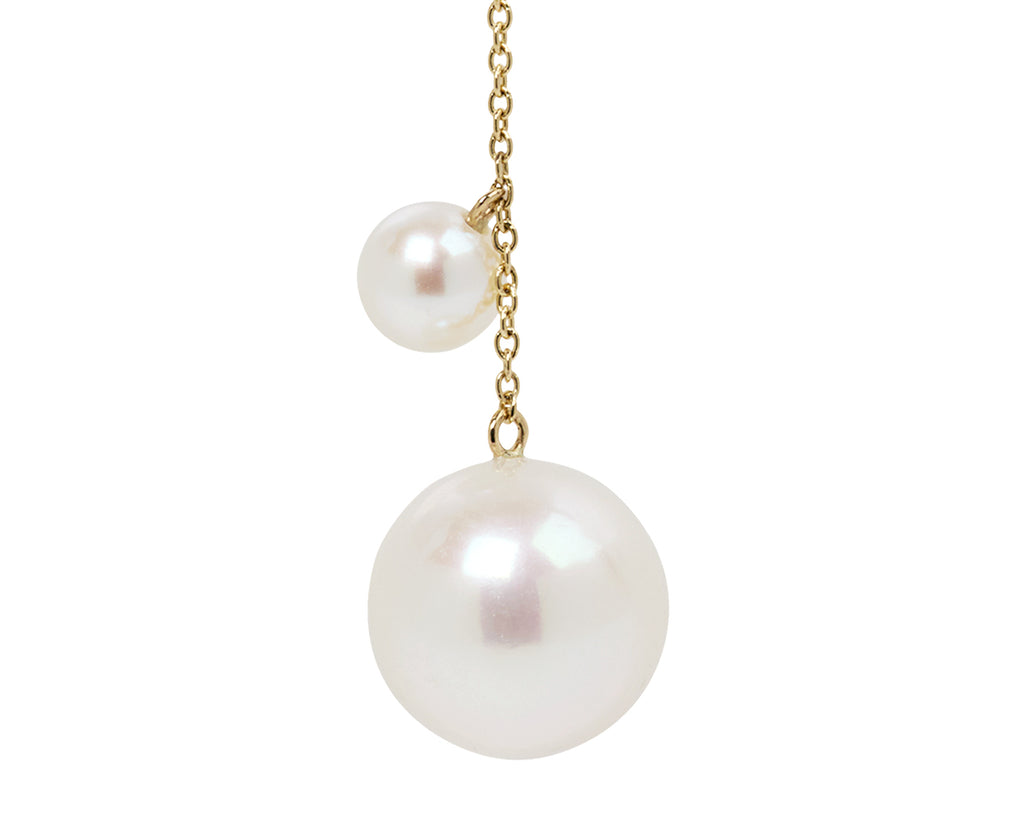 Freshwater Pearl Trois Moon Necklace