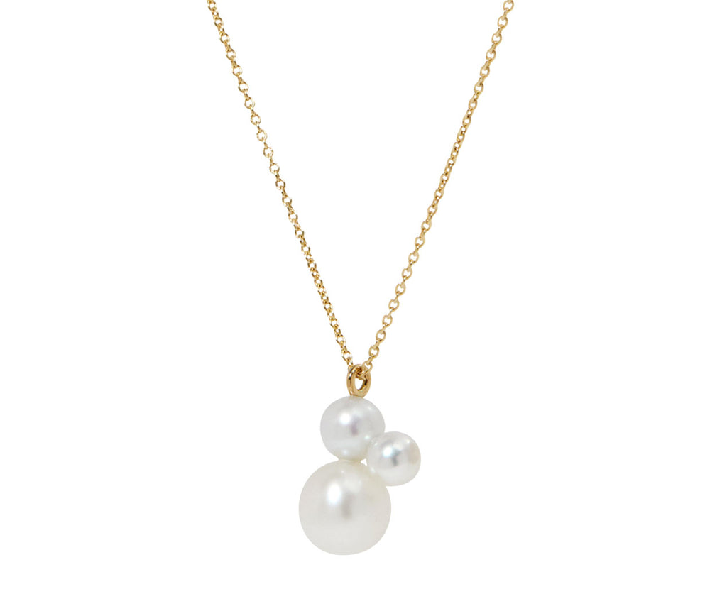 Pearl Stellari Simple Necklace