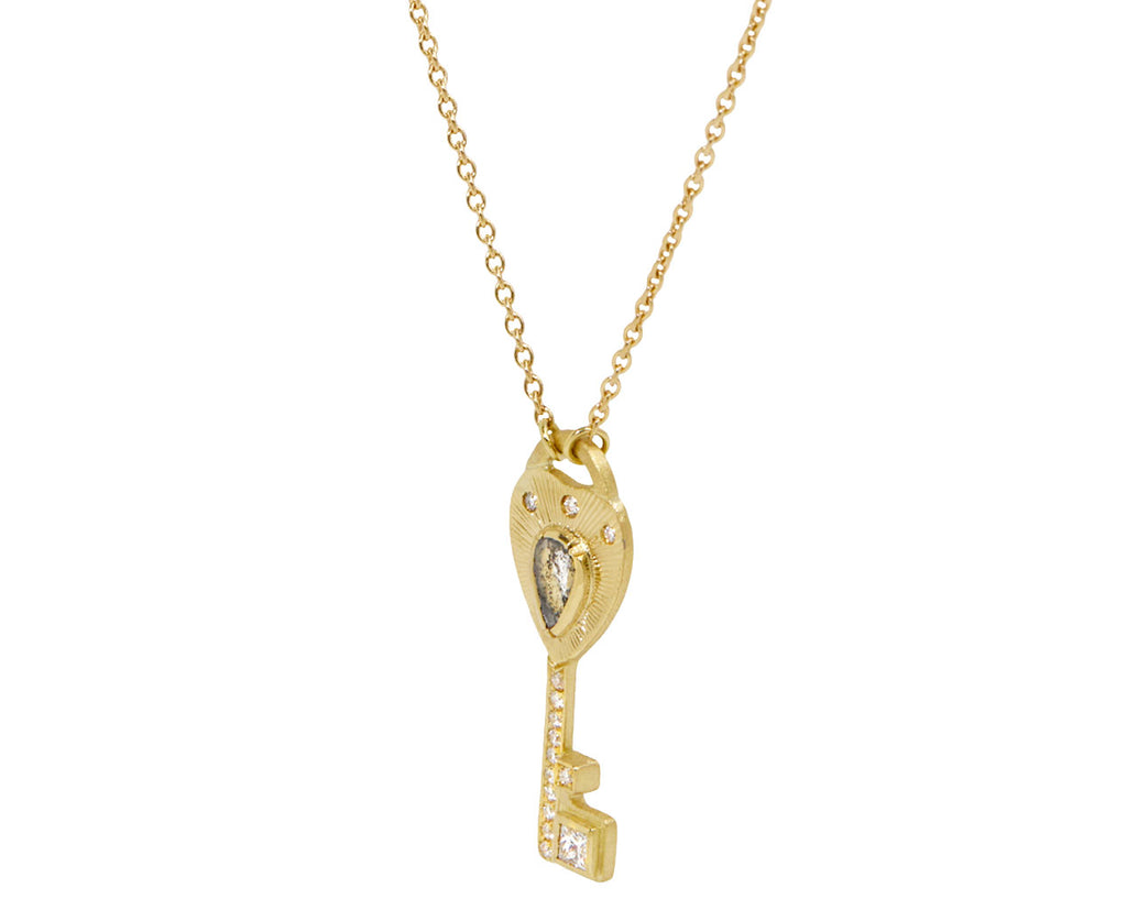 Diamond Key Necklace