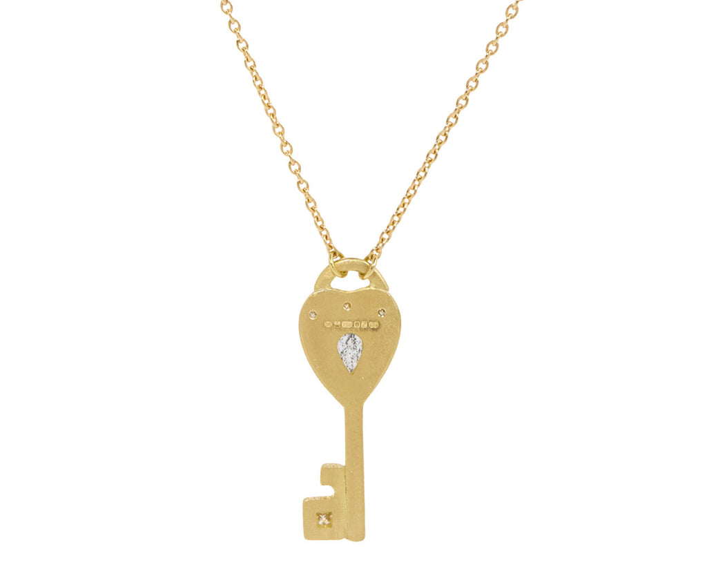 Diamond Key Necklace