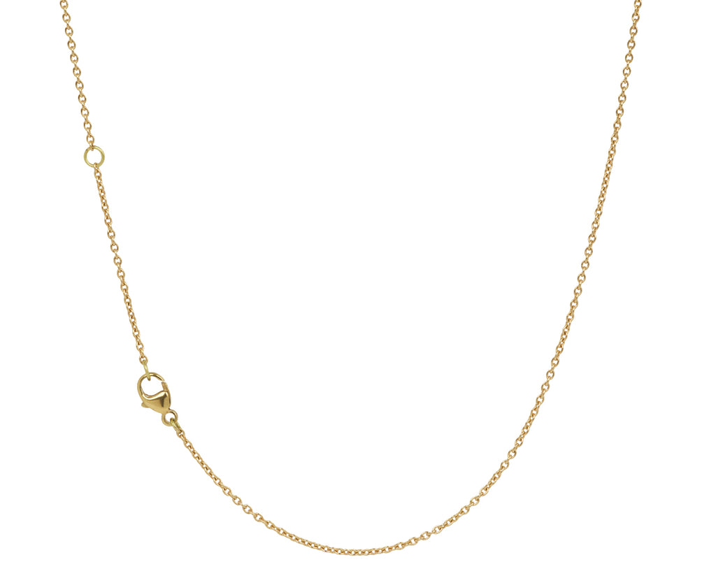 Emerald Diamond Ray Necklace