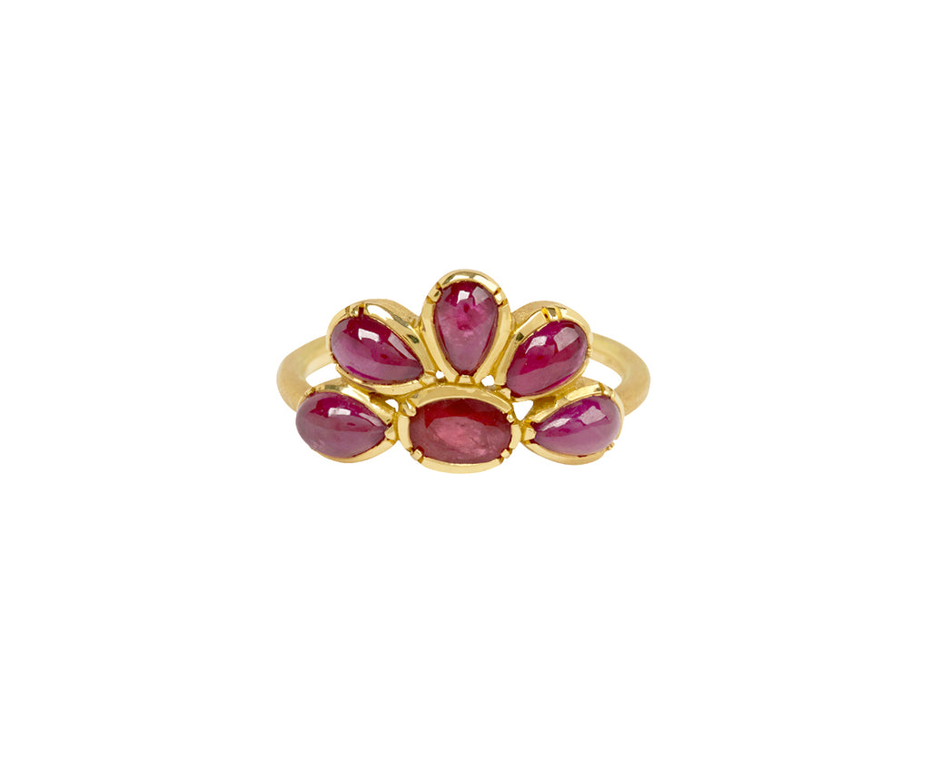 Brooke Gregson Ruby Flower Ring
