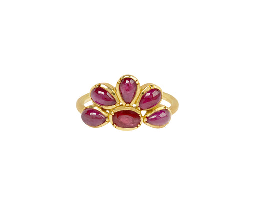 Brooke Gregson Ruby Flower Ring