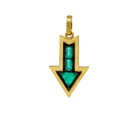 Emerald Arrow Pendant ONLY - TWISTonline