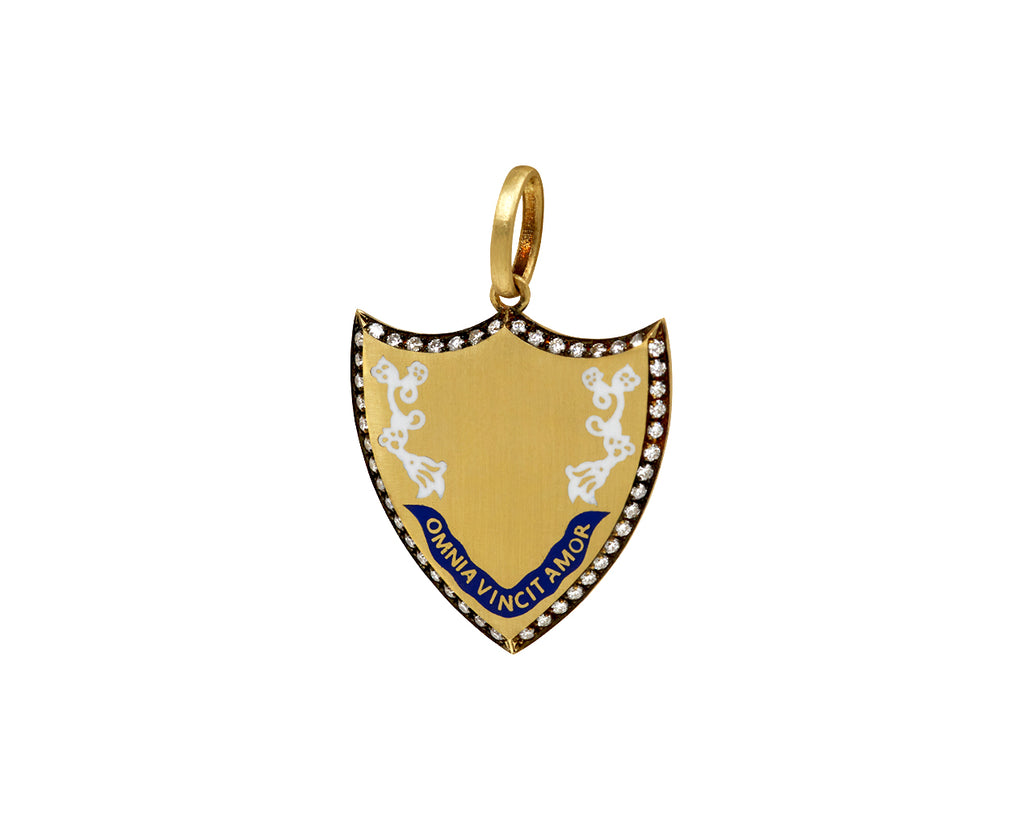 Omnia Vincit Amor Shield Talisman Pendant ONLY