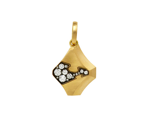 Diamond Puzzle Suite Charm Pendant ONLY